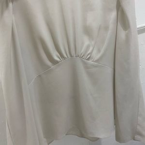 the shirt is large size is for dress polyester fabric